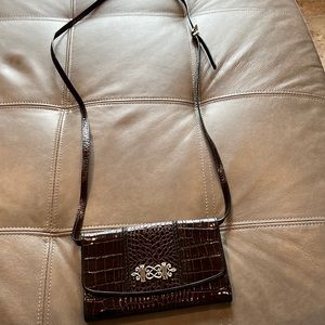 Brighton crocodile Wallet purse
